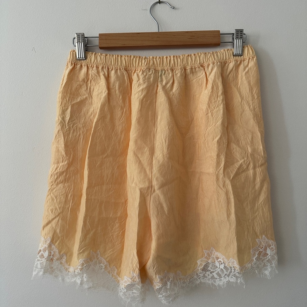 J. Crew NWOT Lace Trimmed Shorts - Picture 3 of 4